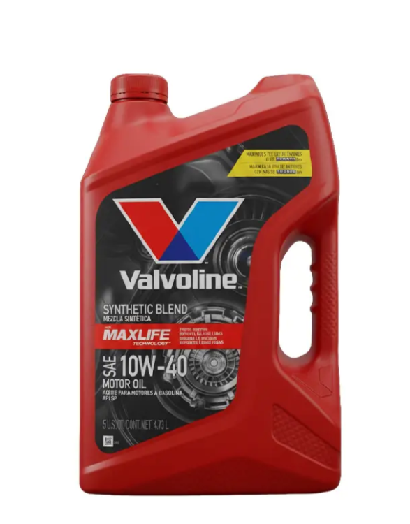 Envase de aceite VALVOLINE VALVOLINE MAXLIFE 10W40 SEMI SINTETICO - GL 4.73LT grado 10W40 - Lubricentro Piloto